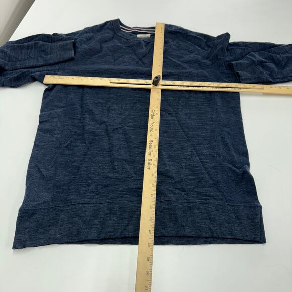 Champion Sweatshirt Mens Large Blue Crew Neck Knit Pullover‎ Sweater - Picture 5 of 7